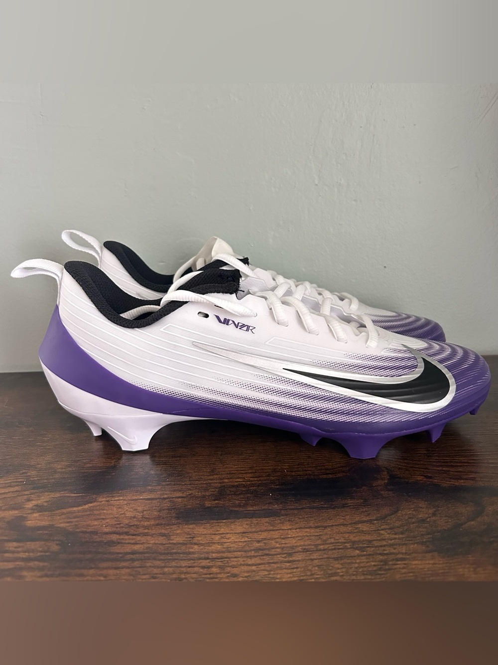 Nike Vapor Speed 3 TB Purple Football Cleats Mens Size 8.5 HM8849-101